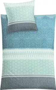 Комплект постельного белья Satin Bedding Set ESTRELLA Pastel Rose 135 x 200 см и 80 x 80 см Kleine Wolke