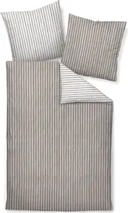 Комплект постельного белья Janine Design из тонкой фланели DAVOS 65170, цвет вулканический, размер 155x220+80x80 Original Janine