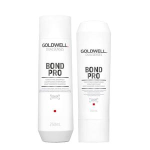 Набор для укрепления волос: шампунь, 250 мл + кондиционер, 200 мл Goldwell