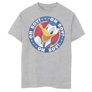 Футболка Disney's «Микки и друзья» для мальчиков 8–20 лет с Дональдом Даком Oh Boy Oh Boy Oh Boy Disney