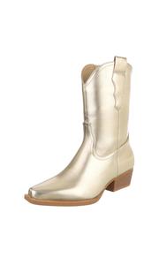 Ковбойские сапоги Ital-Design, золотой