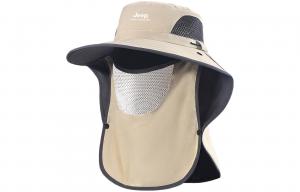 Jeep Унисекс шапка от солнца из полиэстера, Khaki