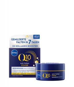 Ночной крем NIVEA Q10 Anti-Falten Power Nachtpflege, 50 ml