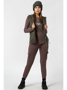 Super.natural Жилет из софтшелла «Комфорт» цвета хаки