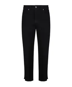 Черные узкие джинсы, джинсы облегающего кроя Golden Goose, черный