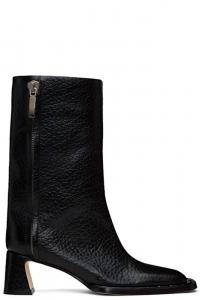 Черные ботильоны Raleigh Grain Miista