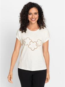 Рубашка с круглым вырезом цвета экрю WITT WEIDEN