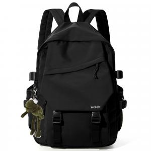 RIOREX Тканевый рюкзак для ноутбука унисекс разноцветный, Black (with Doll)