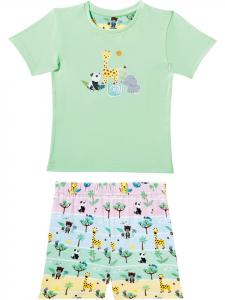 Erwin Müller Детские шорты из трикотажа мятного цвета