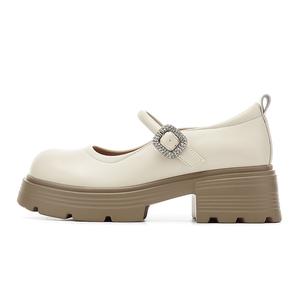 Rich birds Мэри Джейн туфли женские бежевые, цвет Beige