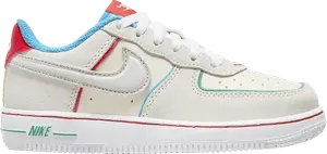 Кроссовки Force 1 LV8 PS 'Holiday Cookies', кремовый