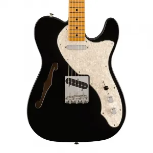 Электрогитара Fender Vintera II 60s Telecaster Thinline - Гриф из клена - Черная