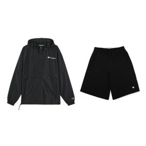 Champion Повседневная спортивная одежда унисекс черная