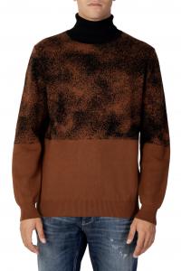 Джемпер Antony Morato с узором, коричневый