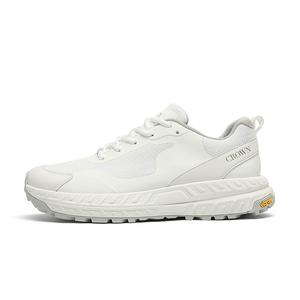 CROWN Мужские белые кеды низкие, цвет White