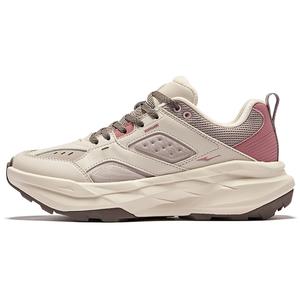 Erke Изучаем амортизацию, износостойкие низкие повседневные кроссовки Rebound, женские, жемчужно-молочный, с кремово-серым оттенком