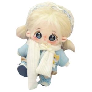 Кукла Love Of Wormwood из хлопка, реверсивная, со скелетом, плюшевая кукла высотой 20 см AIQINGCAOZHILIAN(WANJU)