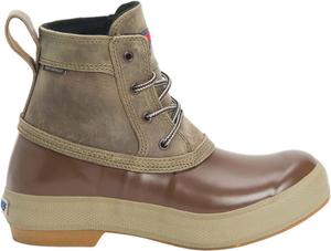 Женские ботинки Xtratuf 6 дюймов, повседневные, водонепроницаемые, невыскакивающие, с поддержкой свода стопы, кожаные, с шнуровкой, Crockery/Brown