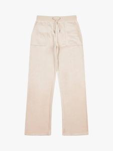 Детские велюровые тоновые широкие джоггеры Juicy Couture, Gray Morn