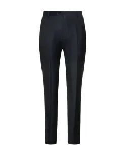 Брюки из чистой шерсти, размер 130. Boggi Milano, синий