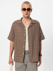 Повседневная рубашка VAMOS CLO Comfort fit Button Up Shirt Persicaria, коричневый