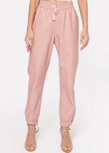 Брюки из веганской кожи Dalton в цвете Cameo Cami NYC