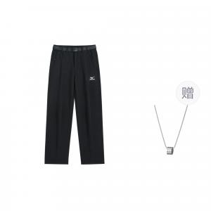 Ветровка Брюки Мужские Black Mizuno, Черный (В комплекте с ожерельем)