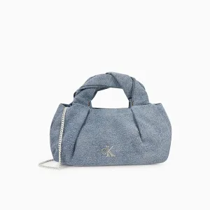Calvin Klein Женская денимовая сумка среднего размера