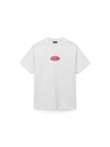 NAPAPIJRI Футболка в натуральном белом цвете