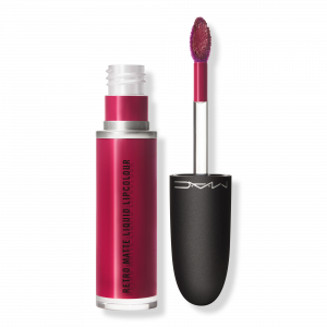 Жидкая матовая помада Retro MAC, Dance With Me (deep cranberry red)