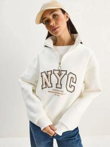 Bianco Lucci Свитшот в белом цвете