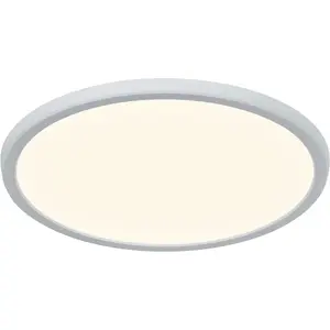 Потолочный светильник LED Oja 29 IP54 3000/4000K DIM LED-модуль 1 шт. теплый белый - холодный белый Nordlux, белый