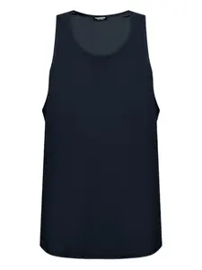 Майка с принтом иконок DSQUARED2, черный