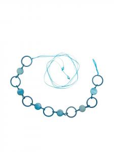 Ремень collezione alessandro, бирюзовый