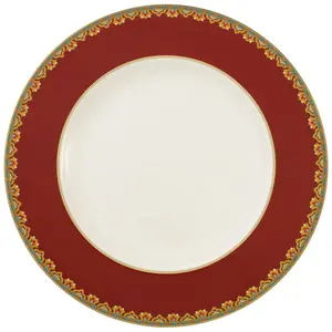 Тарелка Villeroy & Boch Samarkand, 27,7 см, рубиновый
