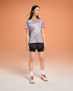 Футболка On-Running, лиловый