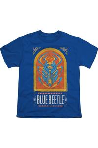 Футболка с коротким рукавом для детей Blue Beetle (2023) Archway Gildan
