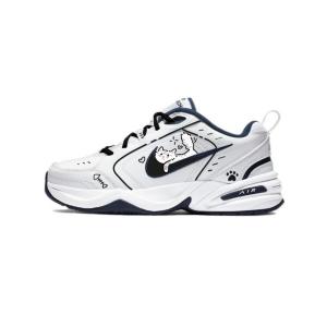 Кроссовки Air Monarch 4 Chunky унисекс с низким верхом черного/белого цвета Nike