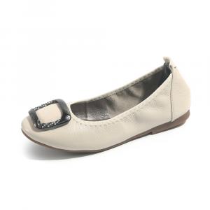 O.L Женские повседневные туфли-лодочки экрю, цвет Ecru