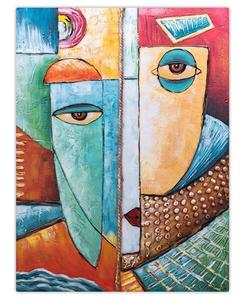 Картина KUNSTLOFT handgemalt Reise ins Bewusstsein, многоцветный