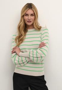 Вязаный свитер KAMALA Kaffe, цвет feather gray melange green