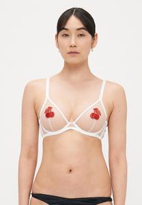 Бюстгальтер Agent Provocateur PERRI BRA, White/Red/White