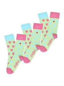 Носки UNABUX GRUMBLE IN THE JUNGLE, светло-зеленый