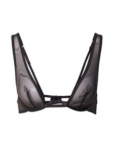 Треугольный бюстгальтер Scandale Éco-Lingerie Le Plunge, черный