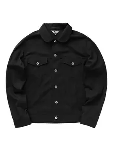 Жакет с воротником на пуговицах Black Comme Des Garçons, черный