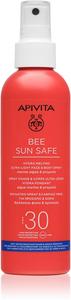 Ультралегкий спрей Bee Sun Safe Hydra Melting Spf30, солнцезащитный спрей SPF 30 Apivita, 200 мл