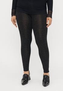 Брюки ONLY Carmakoma CARLADY LONG , Black/Silver-Coloured/Black