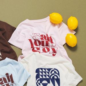 Футболка с коротким рукавом с различными логотипами Branshes, цвет Light Pink