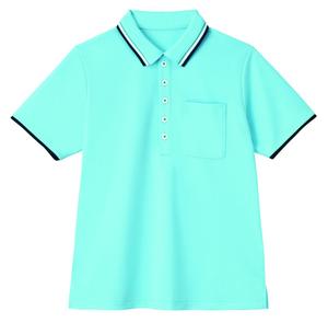 Поло с коротким рукавом HEARTGREEN (унисекс) HM2439-6 (Sora), размер M, от Kasey Kashima, для униформы медицинского персонала и медицинских учреждений Karsee Kashima, небесно-голубой