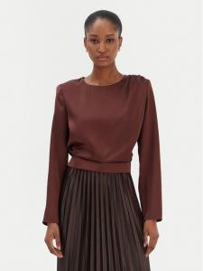 Блузка regular fit CFC0126404003 Rinascimento, коричневый